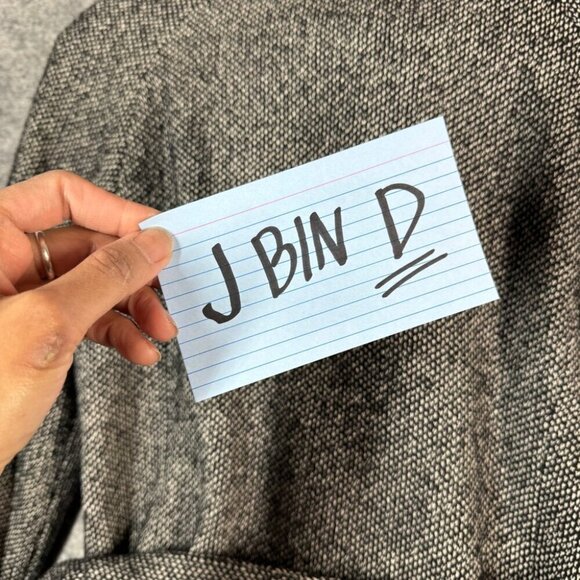 Mango Turtle High Neck Y2K Aesthetic Zip Up Gray Wool Belted Jacket Size 6 - Picture 16 of 16